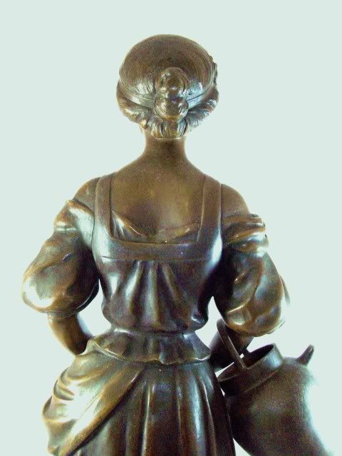 La Cruche Cassee` French Spelter Figure - $345.00 : Cydneys Antiques ...